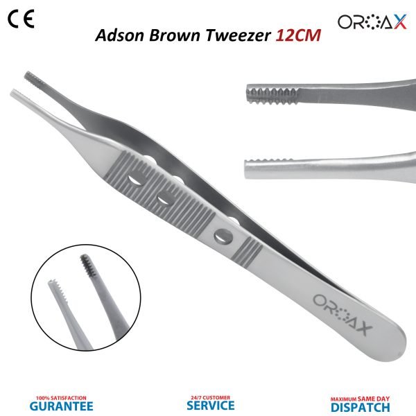 Adson Brown Tweezer 12cm
