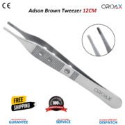 Adson Brown Tweezer 12cm - Image 3