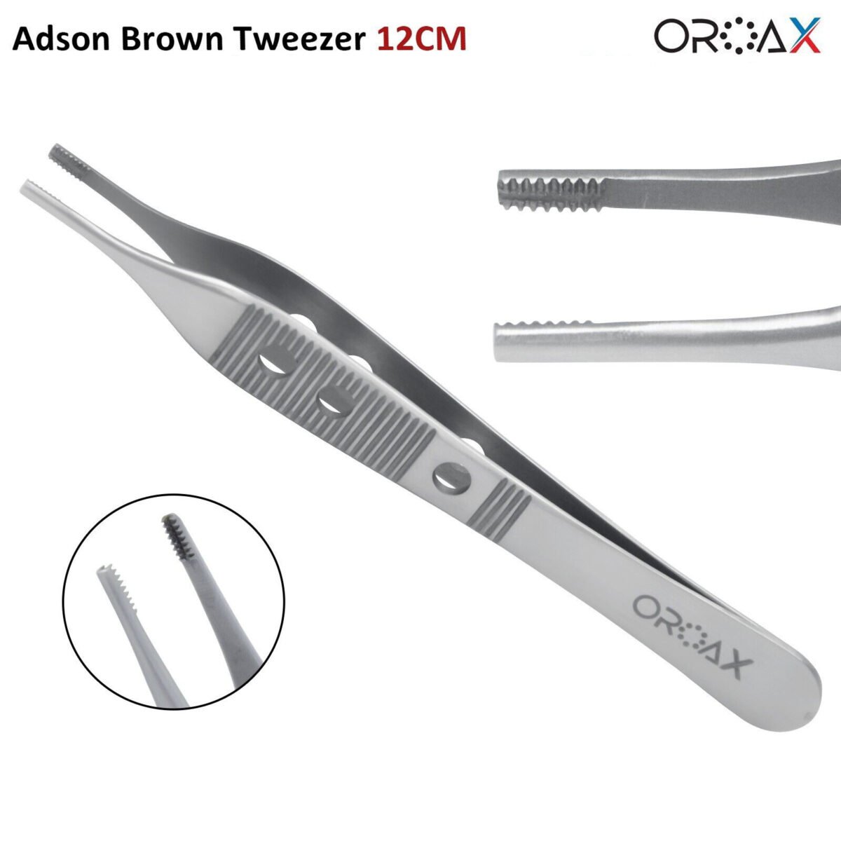 Adson Brown Tweezer 12cm - Image 3