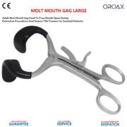 Molt Mouth Gag Large Retractor Surgical Instruments - Image 2