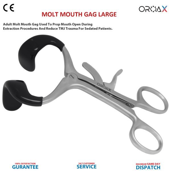 Molt Mouth Gag Large Retractor Surgical Instruments