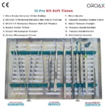 12pcs Soft Tissue Kit