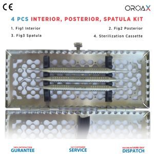 Composite Placement 4pcs Kit Dental filling Tools