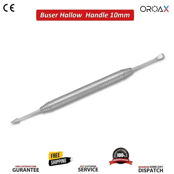 Periosteal Buser Elevator 10mm Hollow Handle Surgical Instruments