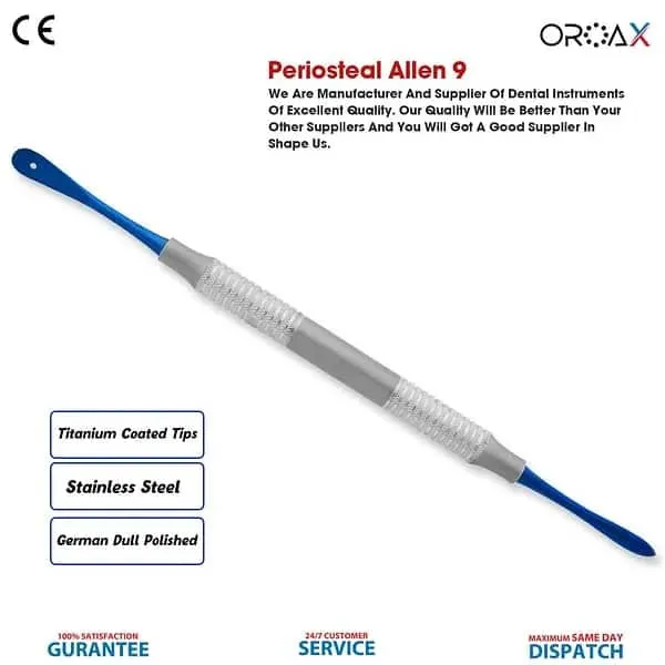 Periosteal Allen Molt 9 Surgical Instruments