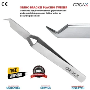Ortho Bracket Placing Removing Dental Tweezer