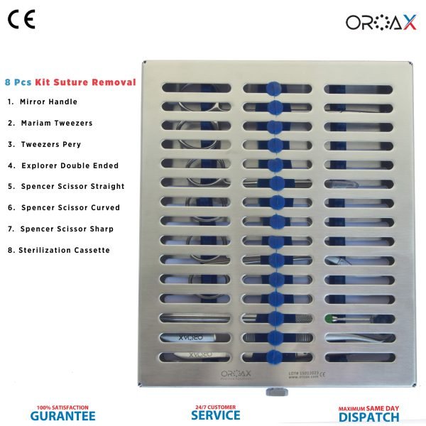 8pcs Suture Removal Kit Surgical Instruments