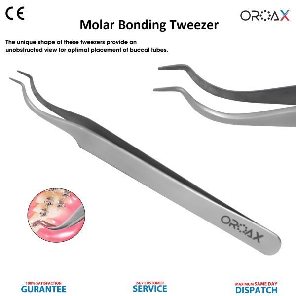 Molar Bonding Tweezers Orthodontic Tweezer