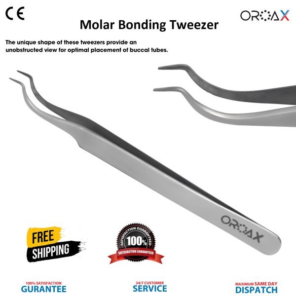 Molar Bonding Tweezers Orthodontic Tweezer