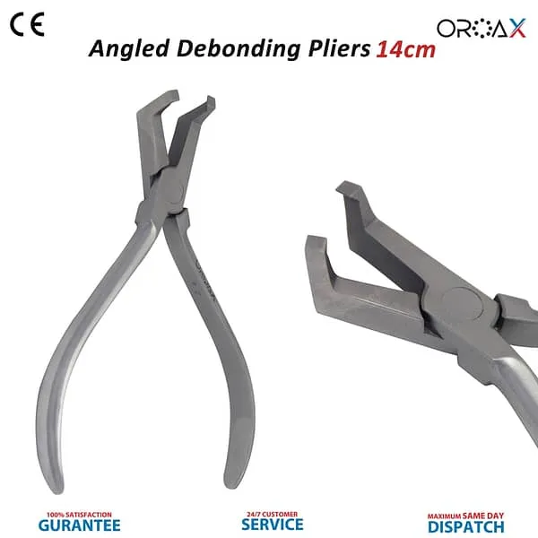 Orthodontic Deboned Bracket Pliers 14cm Dental Ortho Plier