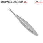 Straight Microsurgical Scissors 4.5"