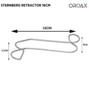 Sternberg Retractor 16cm Mouth Opener Oral Surgery Tools - Image 3