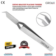 Ortho Bracket Placing Removing Dental Tweezer - Image 3