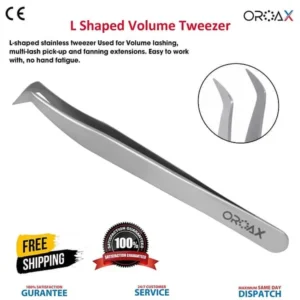 L Shaped Eyelash Tweezers