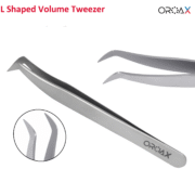 L Shaped Volume Eye Lash Extension Orthodontic Tweezer - Image 3