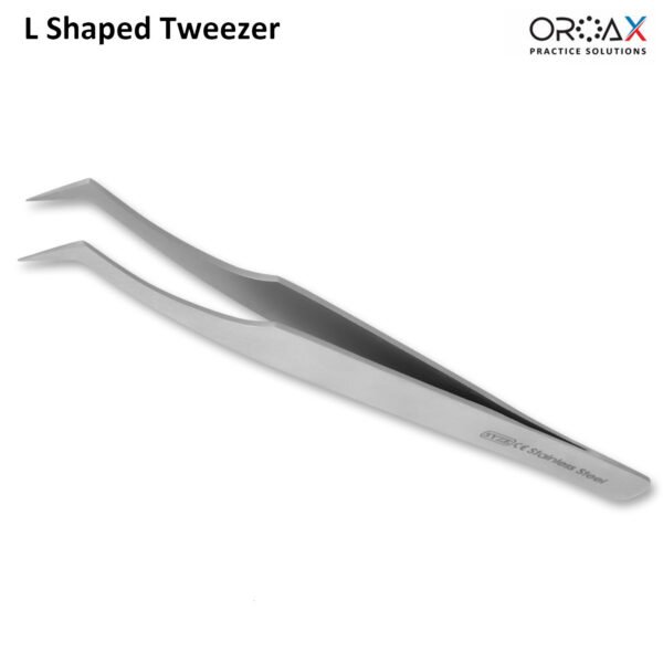 L Shaped Eyelash Tweezers