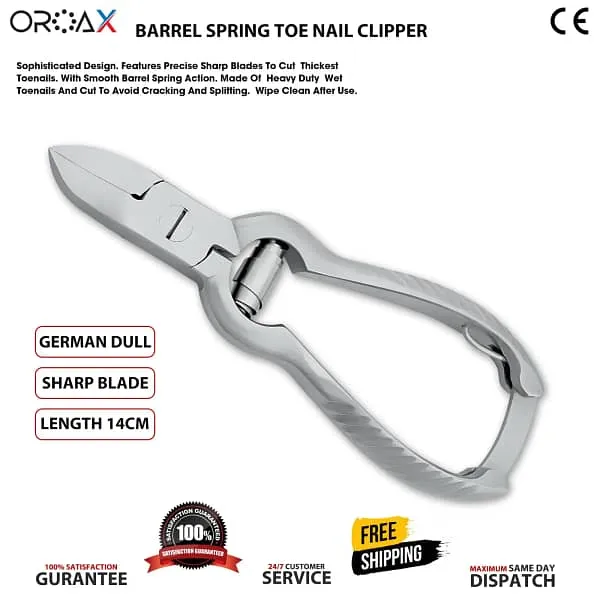 Professional Toenail Clipper Barrel Spring For Nail Cutting
