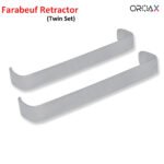 Farabeuf Retractors 12cm Tissue Retracting Holder Surgical Instruments Twins Set
