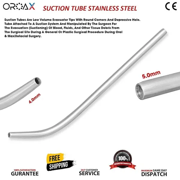 Suction Tube Cannula 4mm Fluid Removing Instruments