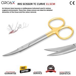 Iris Scissor Curved 11.5cm