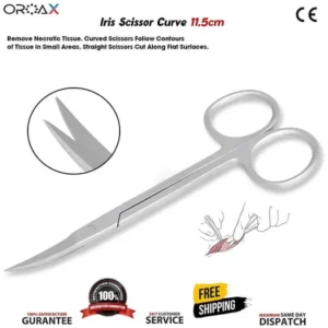 Iris Scissor 11.5cm Curved