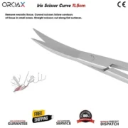 Iris Scissor 11.5cm Curved
