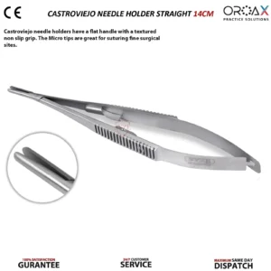 Castroviejo Olsen Hegar 14cm Needle Holder