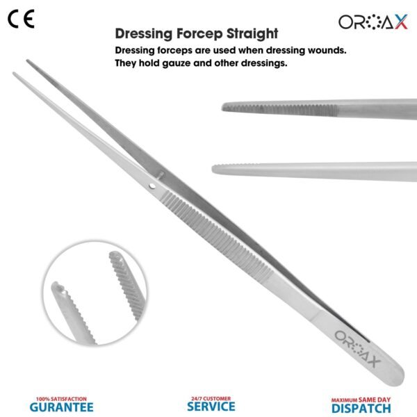Dental Dressing Forceps Manipulating Soft Tissue Surgical Insturments