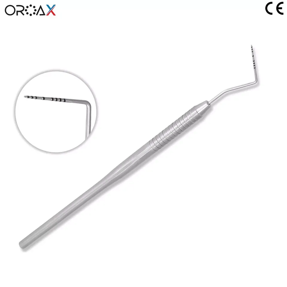 thumbnail image 2 of ShipShape UNC15 Periodontal Probe - Stainless Steel Color-Coded Dental Probe For Pocket Depth Measuring 2 of 2