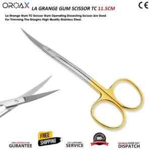 LA Grange Gum Scissor TC 11.5CM Oral Surgial Instruments