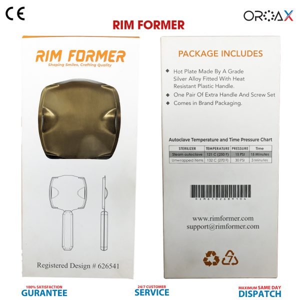 Rim Bite Wax Former Hot Plate