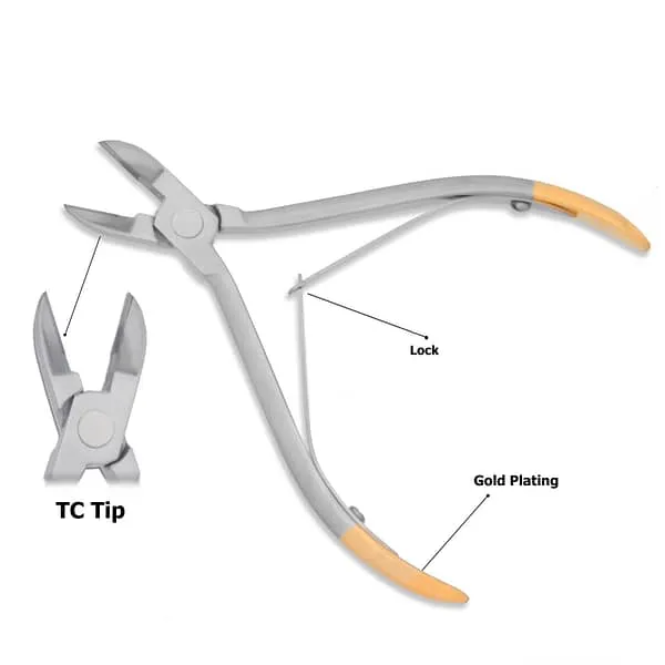 Orthodontic Hard Wire Cutter 12.5cm Heavy Duty Pliers