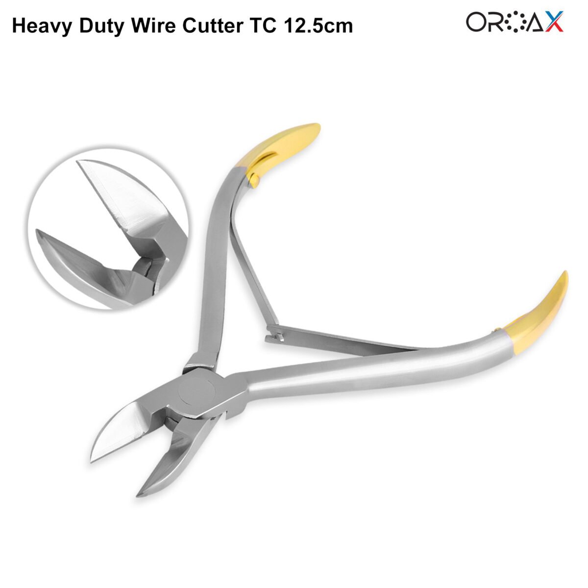 Orthodontic Hard Wire Cutter 12.5cm Heavy Duty Pliers - Image 4