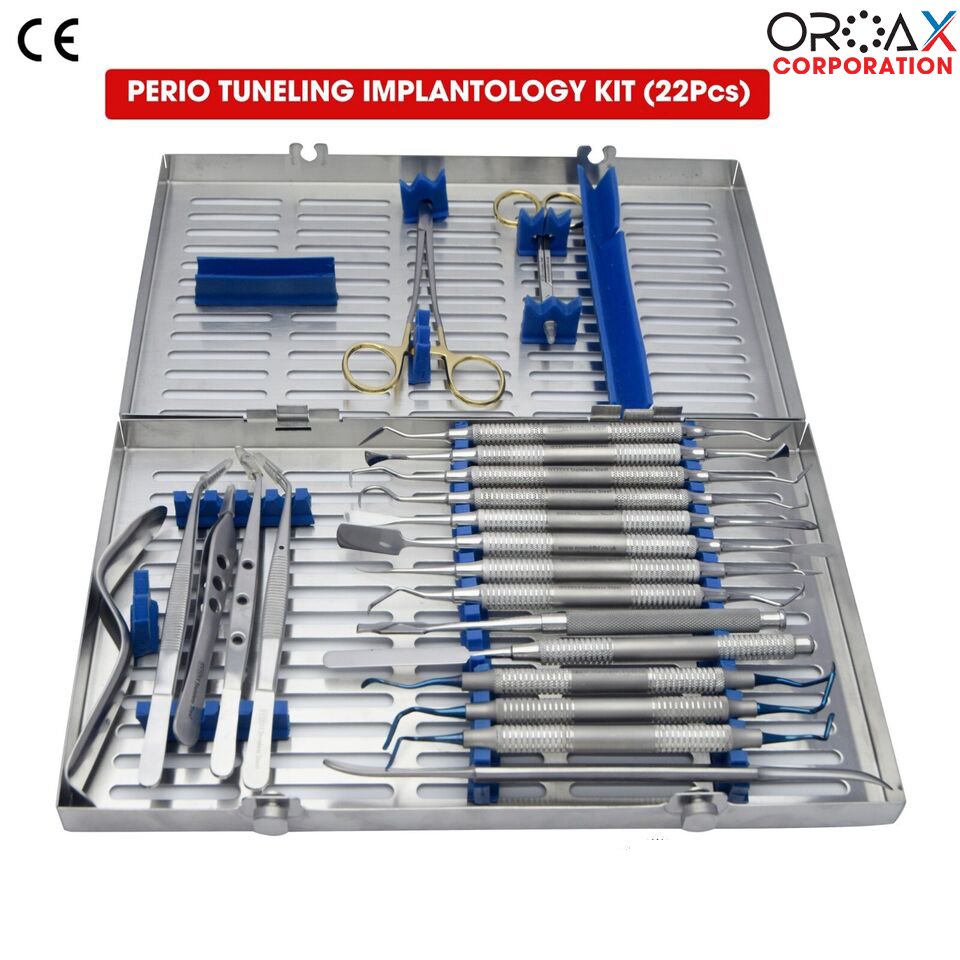 Perio Tunneling Implantology Kit 22pcs