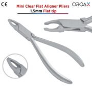Clear Mini Aligner Pliers Flat Tips 1.5mm