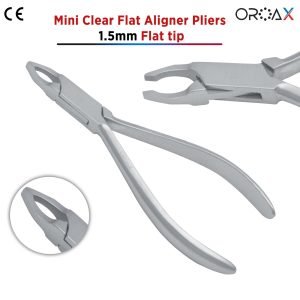 Clear Mini Aligner Pliers Flat Tips 1.5mm