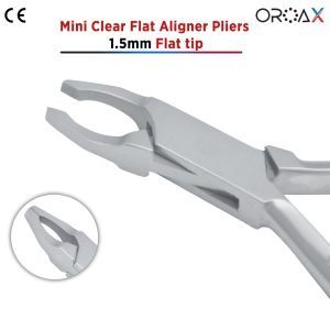 Clear Mini Aligner Pliers Flat Tips 1.5mm