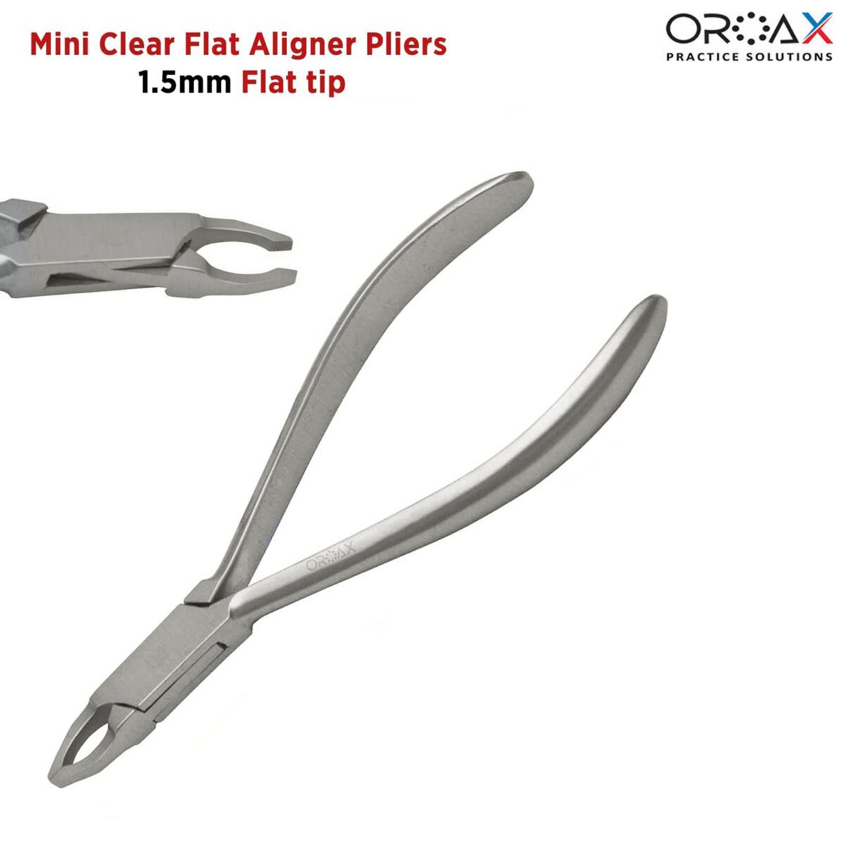 Mini Clear Aligner Pliers Flat Tip Orthodontics Dental Plier - Image 1