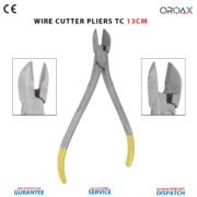 Orthodontic Hard Wire Cutter TC 13cm Arch-Wire Cutting Ortho Dentist Pliers