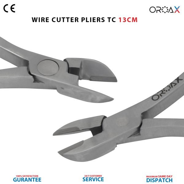 Orthodontic Hard Wire Cutter TC 13cm Arch-Wire Cutting Ortho Dentist Pliers