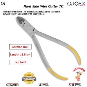 Hard Wire Chairside Cutter TC 13.5cm Orthodontic Wires Bending Dentistry Pliers