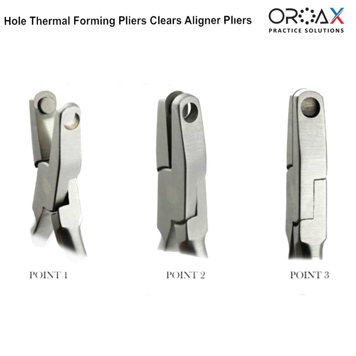 Thermal Punch Hole Plier Clear Aligner Invisible Braces - Image 5