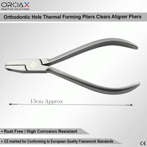 Thermal Punch Hole Plier Clear Aligner Invisible Braces