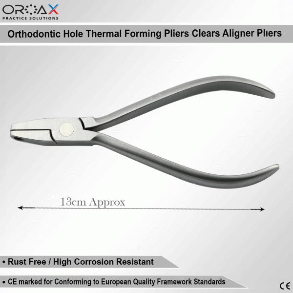 Thermal Punch Hole Plier Clear Aligner Invisible Braces