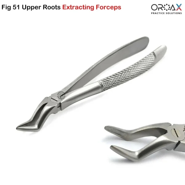 Tooth Forceps Fig #51 For Upper Roots
