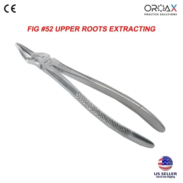 Tooth Forceps Fig #52 For Upper Roots