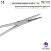 Mosquito Hemostat Forceps TC 4.75"STRAIGHT - Image 3