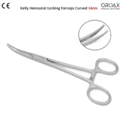 Locking Forceps Curved 14cm