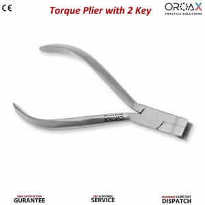 Othodontic Torque Plier Bending Placements PLiers Alicates de colocación de alambre de arco para doblar el torque ortodóntico Pince de placement de fil d'arc pour le pliage du couple orthodontique Zange zur Platzierung von Bogendraht mit orthodontischem Drehmoment Pinza per il posizionamento dell'arco ortodontico con piegatura della coppia Alicate de colocação de arco de torque ortodôntico