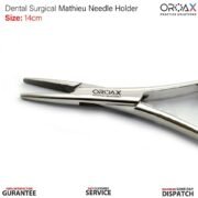 Mathieu Needle Holder Driver 14CM Surgical Forceps - Image 2